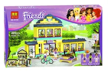 Bela 10166 Friends City High School Toys Gift Minifigures Building Block Minifigure Toys Best Toys Compatible With Legoe 41005