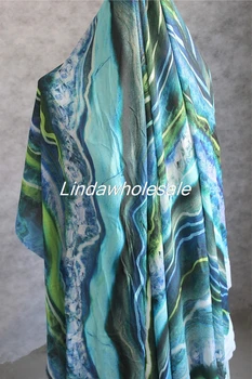 

Fashion Icelandic scenery Tulle printing fabric,sewing fabric,patchwork cloth,140cm*50cm/pcs