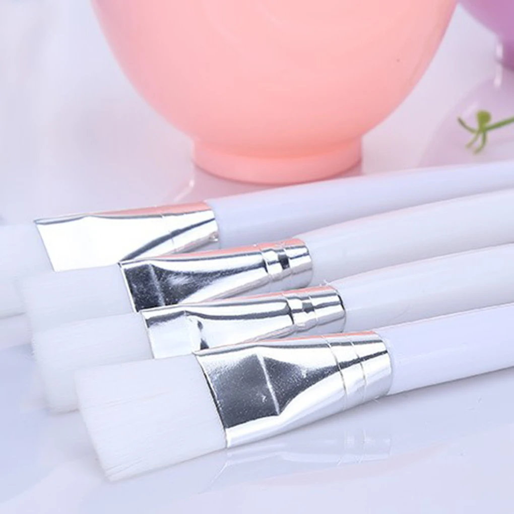 

Girls Women 6PCS/Set Plastic DIY Facial Beauty Mask Bowl Women Ladies Cosmetic Tool Mixing Spong Brush with Stick Brush Set