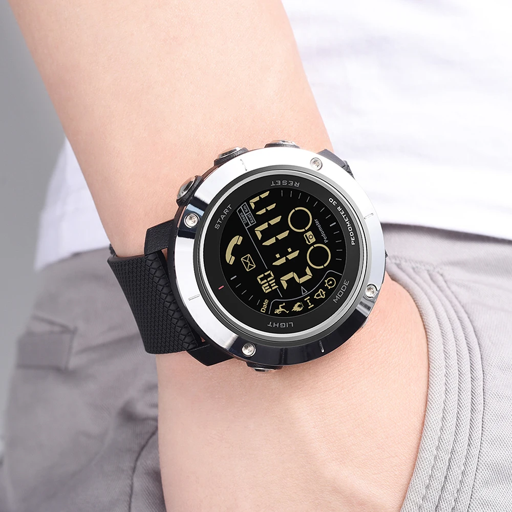 

SYNOKE Smart Watch Sport Pedometer Waterproof IP68 Electronic Watch Digital Clock Call Reminder SmartWatch for Ios Android Phone