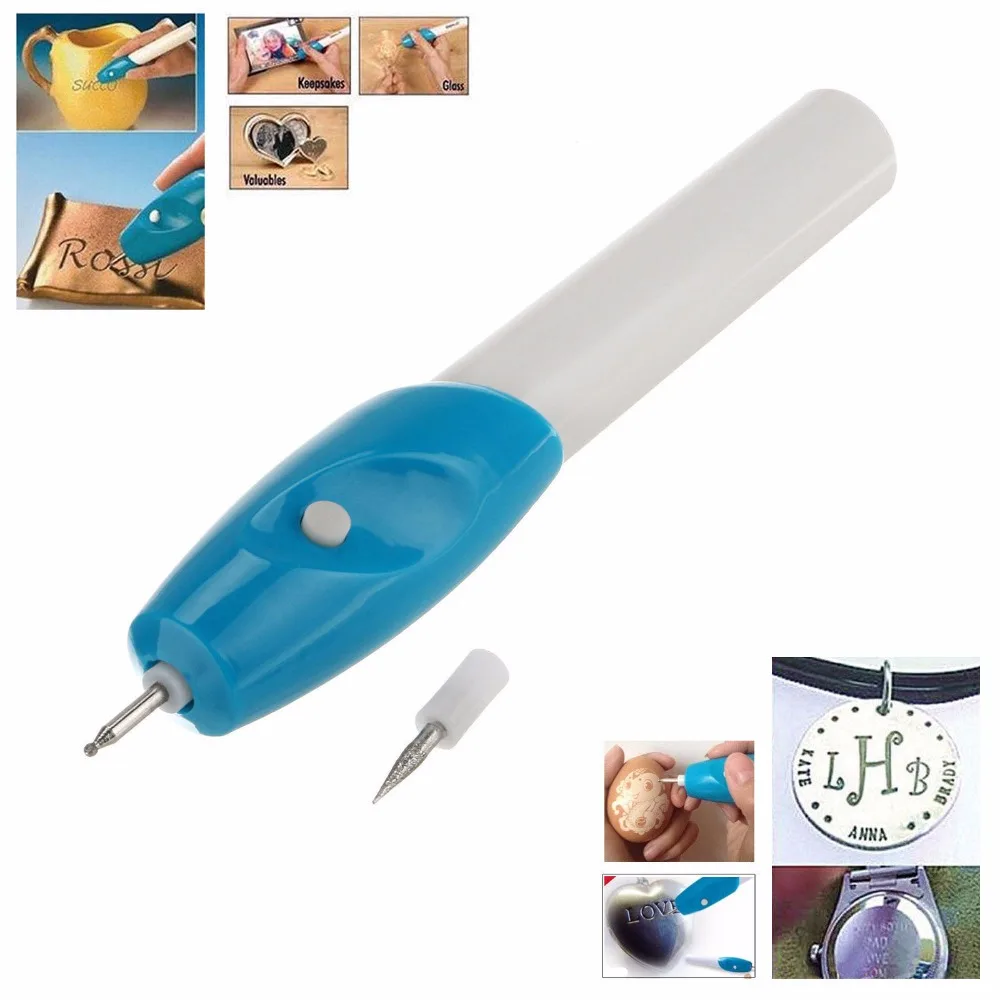 

2016 Electric Engraving Pen Etching Jewellery Glass Wood Metal Plastic Carve Tip Tool