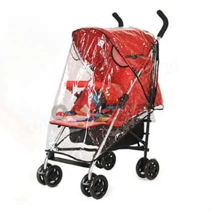 baby stroller accessories raincover waterproof  cover for pram rainshade umbrella dustproof Non-toxic Tasteless PU Baby Strollers best of sale