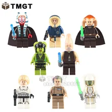 TMGT 10 лотов PG8051 Хан Solo Гранд-мофф Таркин Люк Скайуокер экшн строительные блоки детские подарки игрушки