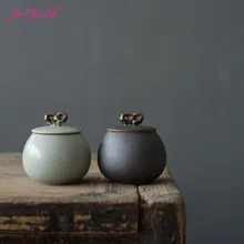 JIA-GUI LUO, керамическая коробка для чая, керамическая банка, коробка для хранения чая, контейнер для чая, кухонные канистры, набор канистр для чая D122