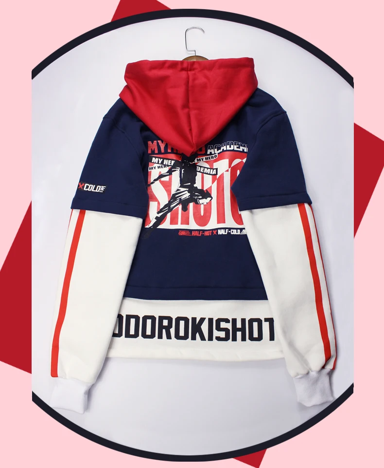 Аниме балахон мой герой Boku без Todoroki шото свитер в стиле &quotунисекс Поддельные 2