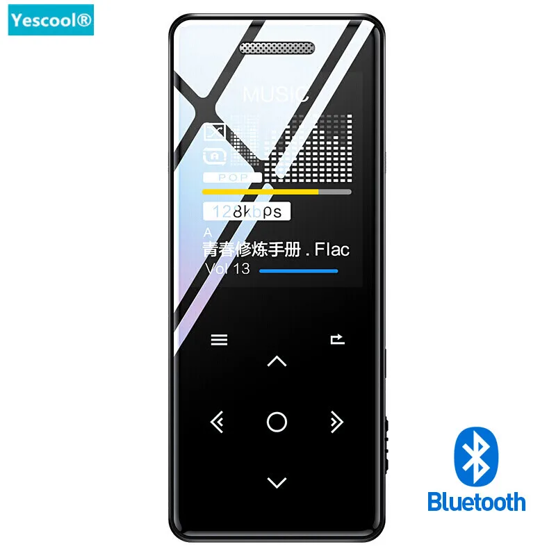 Yescool X5 8G hifi Bluetooth MP3 плеер встроенный динамик без потерь Музыкальный Поддержка