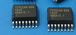 

Free shipping 20pcs/lot 4 key touch IC TTP224-BSB TTP224 4 key touch IC p SSOP16 new original