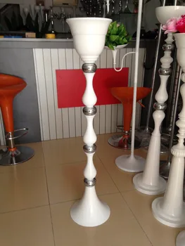 

hot style 110cm /43.3" White wedding flower vase wedding table vase wedding decoration Wedding road leads 10 pcs