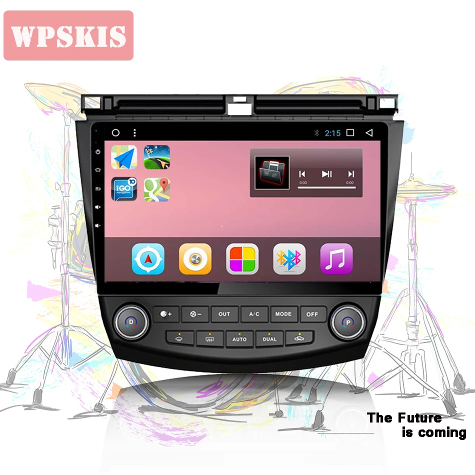 Octa core 1024*600 android 10.0 Car GPS radio for honda accord 2003-2007 with 4G RAM no dvd WIFI 3/4G bluetooth Stereo Audio Octa core 1024*600 android 10.0 Car GPS radio for honda accord 2003-2007 with 4G RAM no dvd WIFI 3/4G bluetooth Stereo Audio