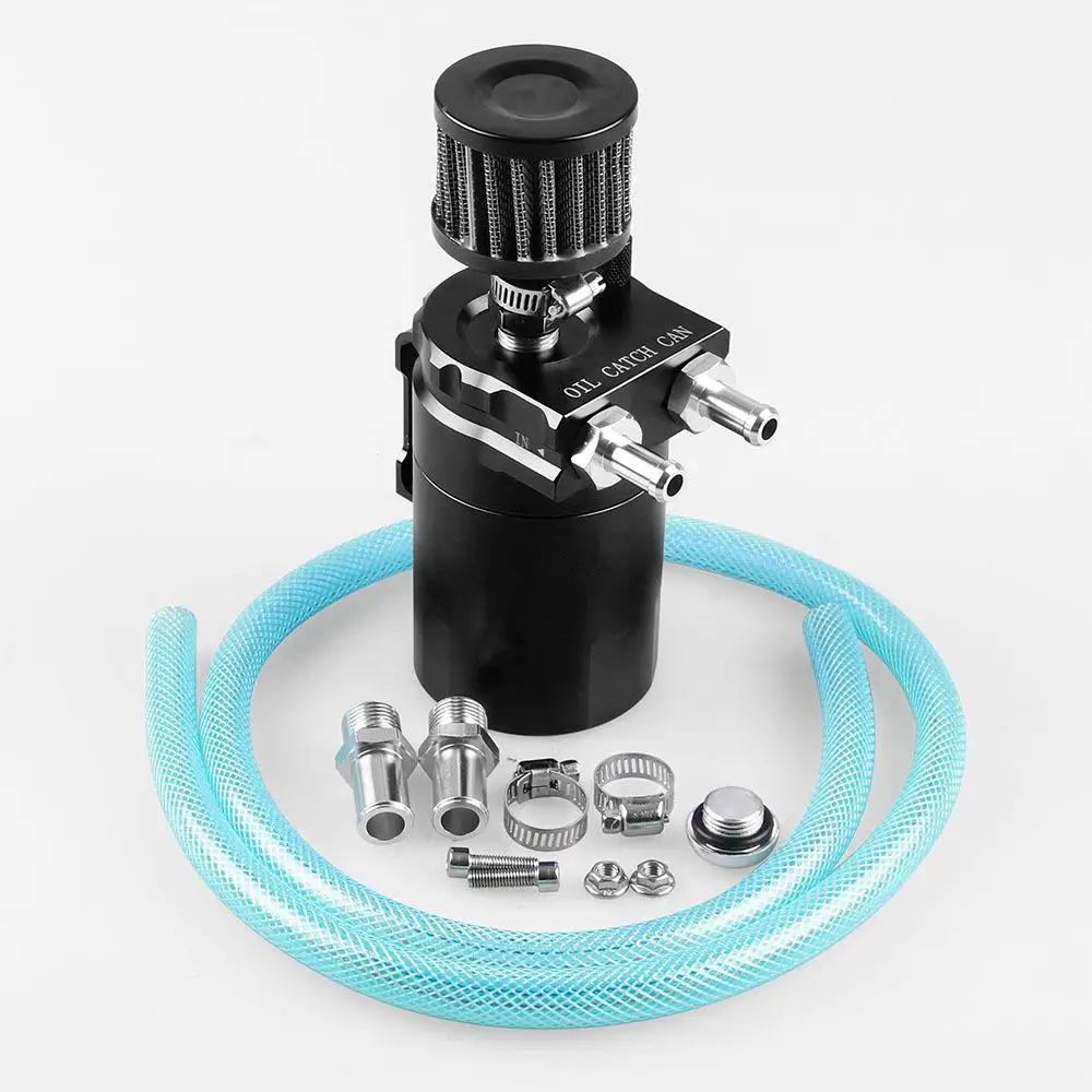 Oil Catch Can Set 300ML general Cylinder Aluminum Engine Oil Catch