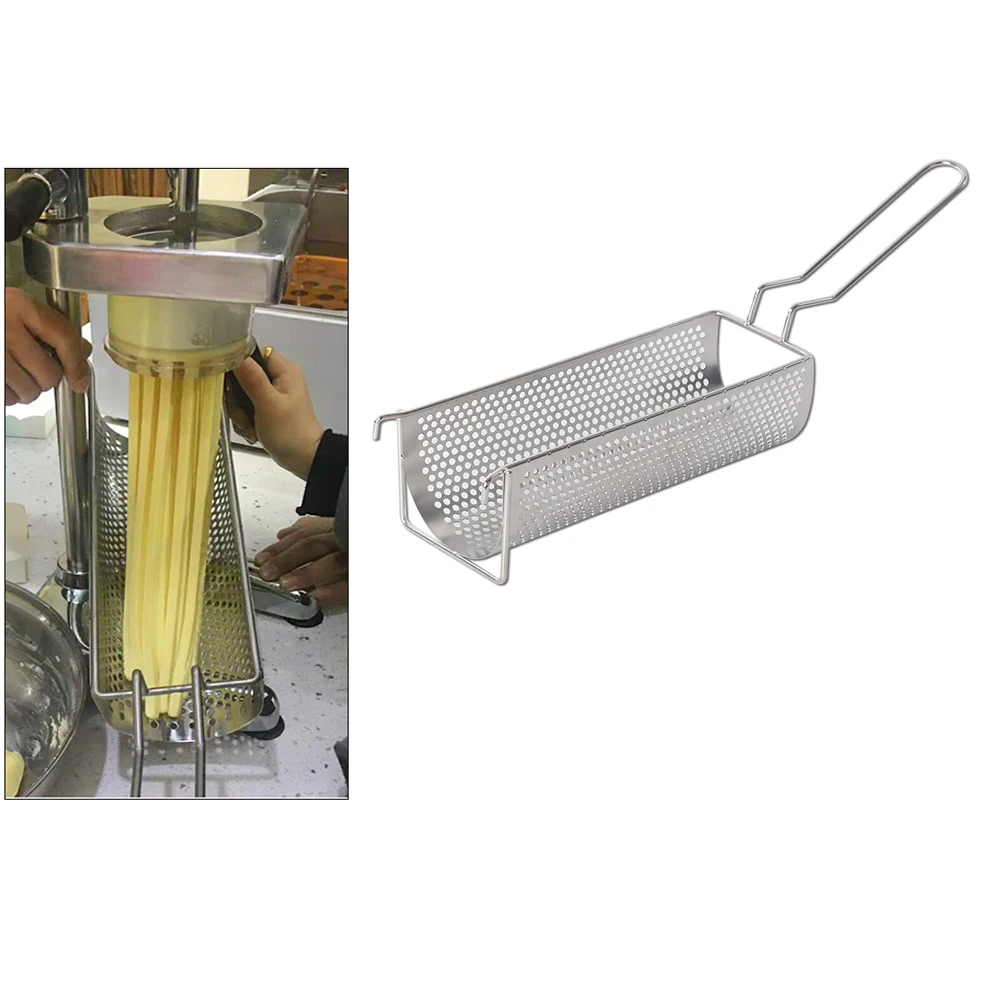  Kitchen Tool Stainless steel Frying Basket 30cm Long French Fries Potato Chips Noodle Accessories B - 32951193813