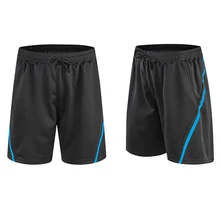 Мужские детские дышащие шорты для бега, быстросохнущие Летние удобные шорты для бега, спортивные шорты для тенниса, тренажерного зала, фитнеса