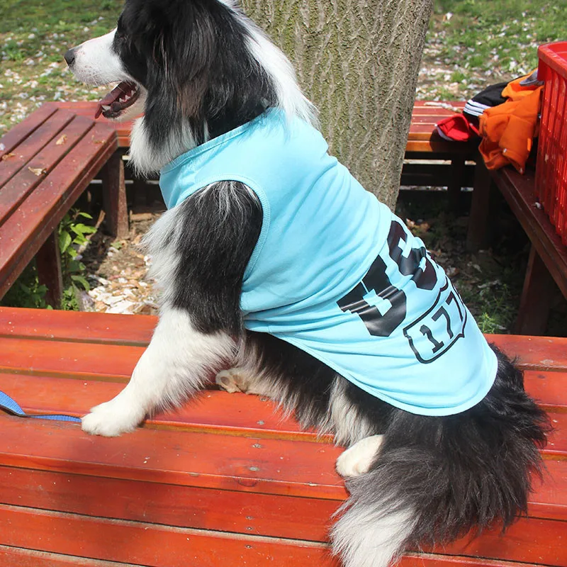 2016 newest 2XL 9XL dog shirt vest USA big dog clothes summer for large