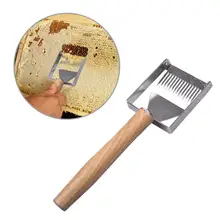 Профессиональный легко держать вилка для распечатывания медовых сот скребок домашний сад пчеловодства инструменты из нержавеющей стали вспомогательное устройство для пчеловодства