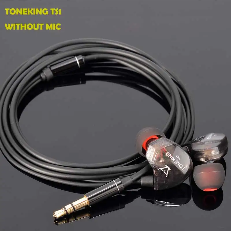 Динамические наушники вкладыши TONEKING TS1 спортивные Hi Fi для телефона игровые