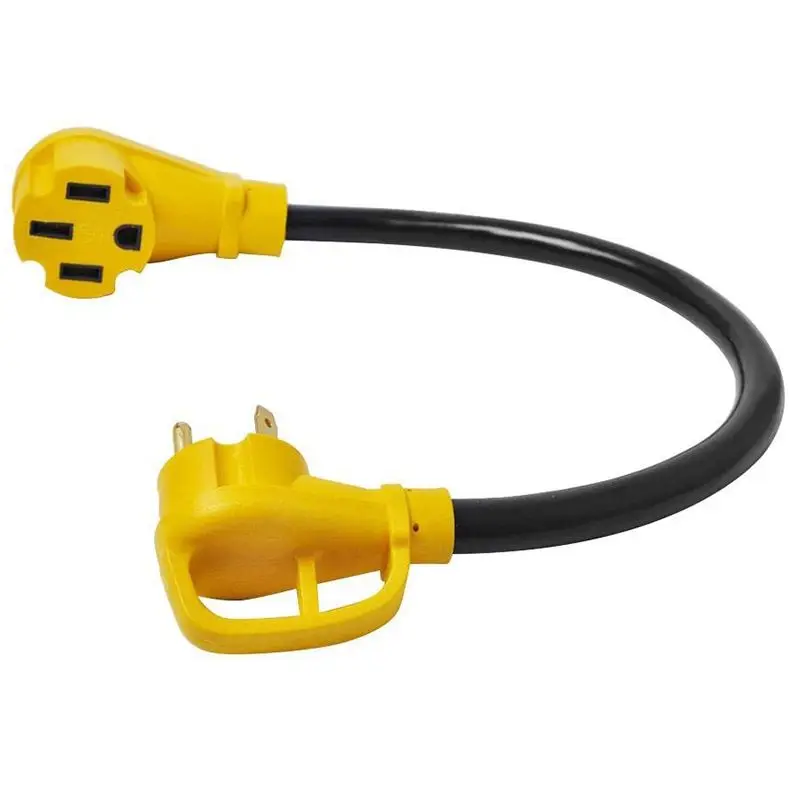 Адаптер 24in 125V 30A Male to 50A Female Dogbone адаптер морской для яхты RV Электрический