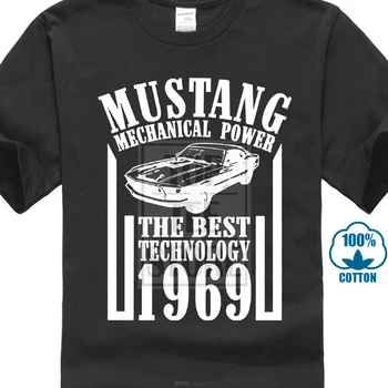 Mustang The Best Technology Personalized Print Car T Shirt Men Great Quality Brand T Shirt Boy Quality Hot T Shirt