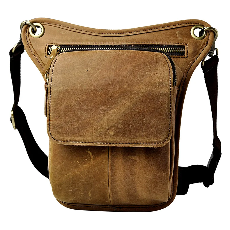 Norbinus Мужская мотоциклетная сумка, винтажная мужская сумка на одно плечо, дорожная многофункциональная сумка-мессенджер, сумки через плечо, облегающие сумки