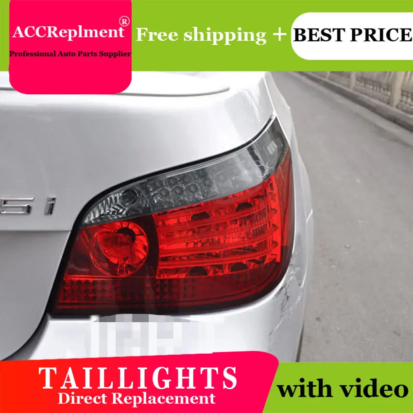 4PCS Car Styling for BMW E60 Taillights 2004 2010 for E60 LED Tail Lamp