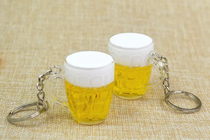 

Fun Mini keychain bottle model toys kitchen model