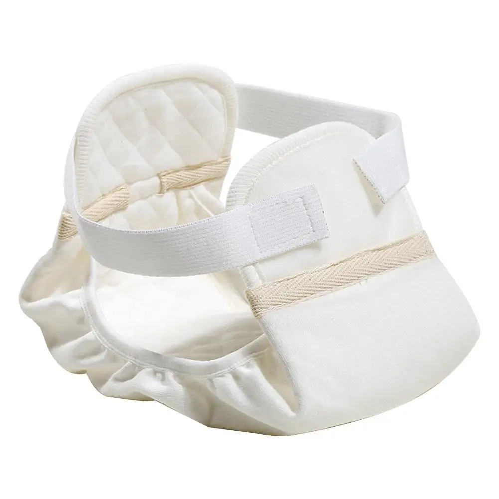 Детские хлопковые белые подгузники 3D боковая защита от протекания удобные детские тканевые подгузники для новорожденных подгузники штаны
