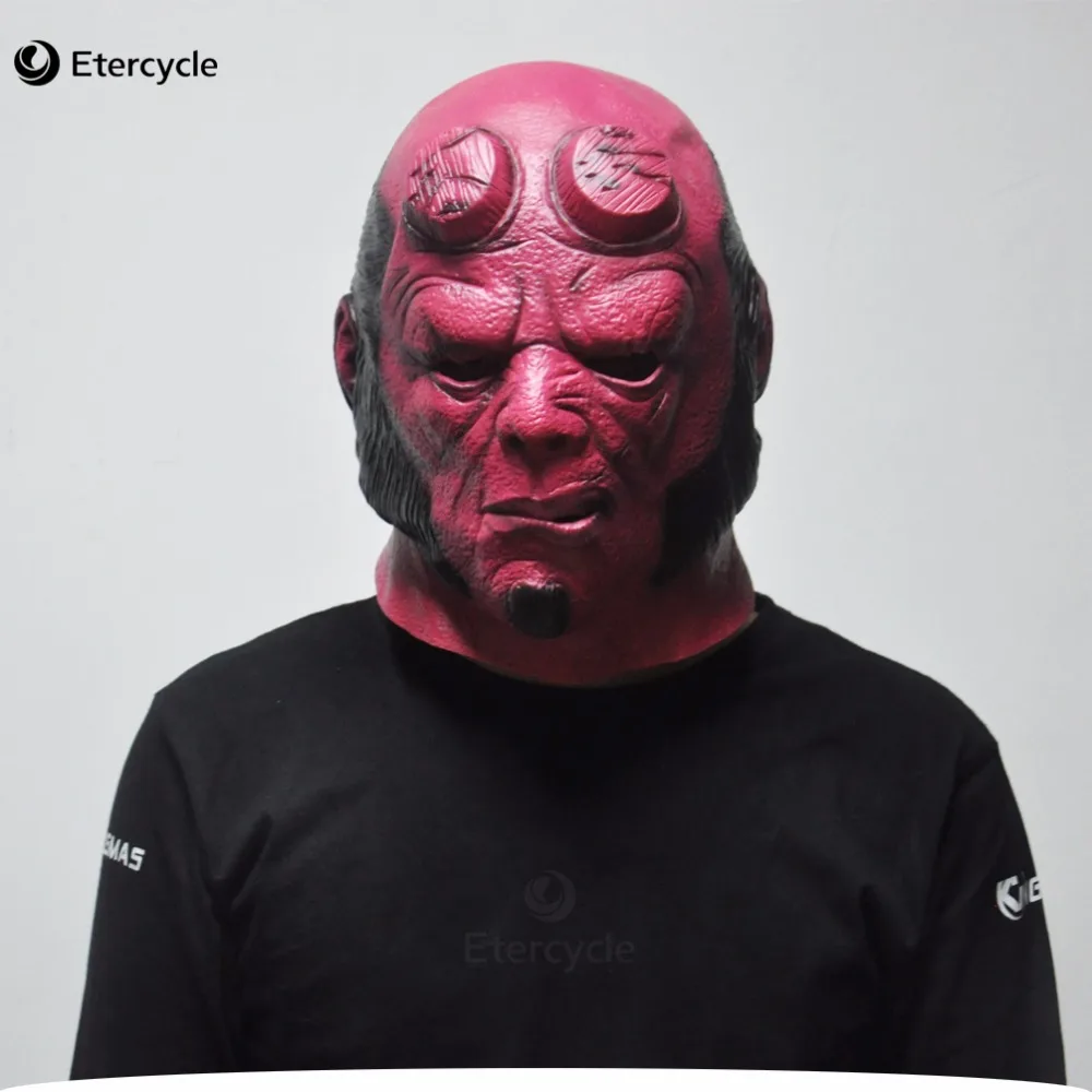 superhero hellboy masks horror movie cosplay adult latex mask for halloween in party masks from home garden on aliexpresscom alibaba group