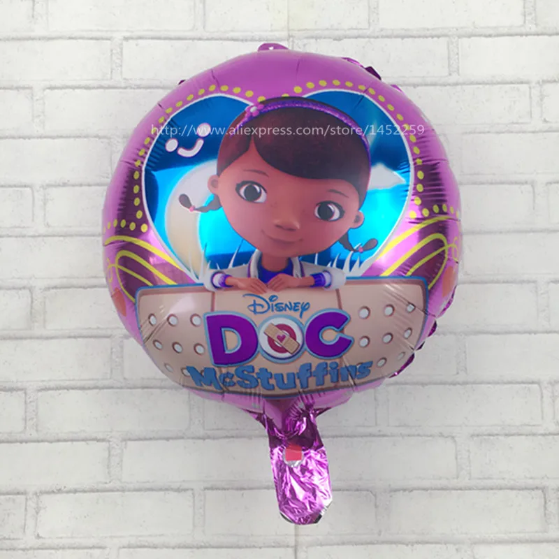 XXPWJ,, круглые алюминиевые шары, шары, украшенные детскими игрушками на день рождения,, I-109