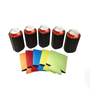 

200pcs Neoprene Can Sleeves for Cola Beer Energy Drinks Colorful Hot Water Bottle Cover wen6368