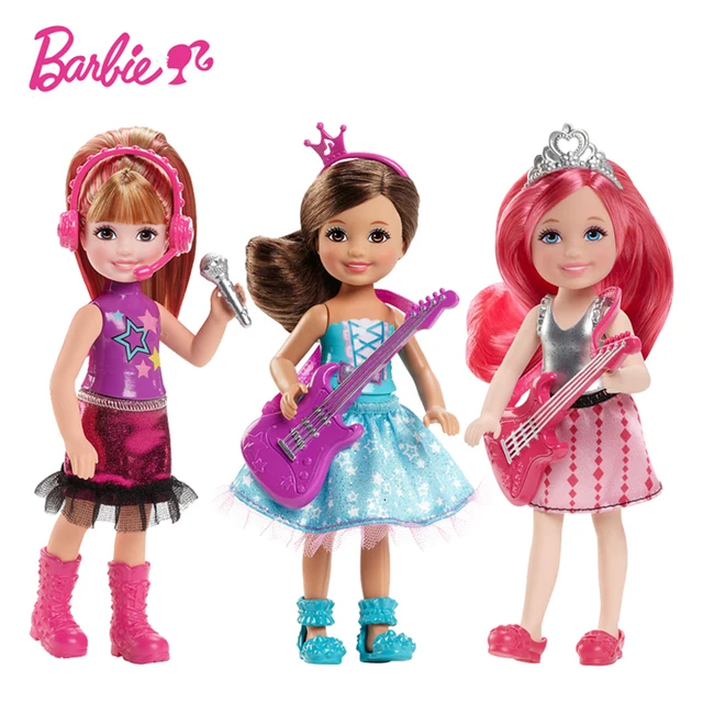 Barbie Poupée Rock Royals Poupée reborn Princesse Petite Kelly Poupée Toys Meilleur De Noël