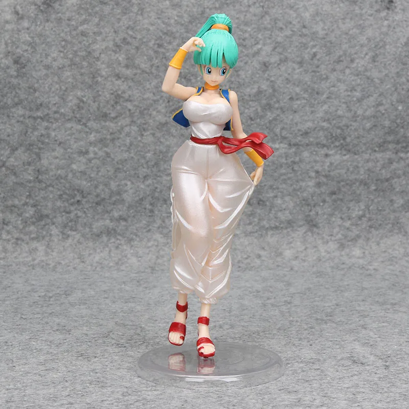 Dragon Ball Z Bulma figure 18 Аниме dragonball Bulma Bunny Girl Zoukei Tenkaichi Budoukai фигурка из ПВХ игрушки - Цвет: long pants no box