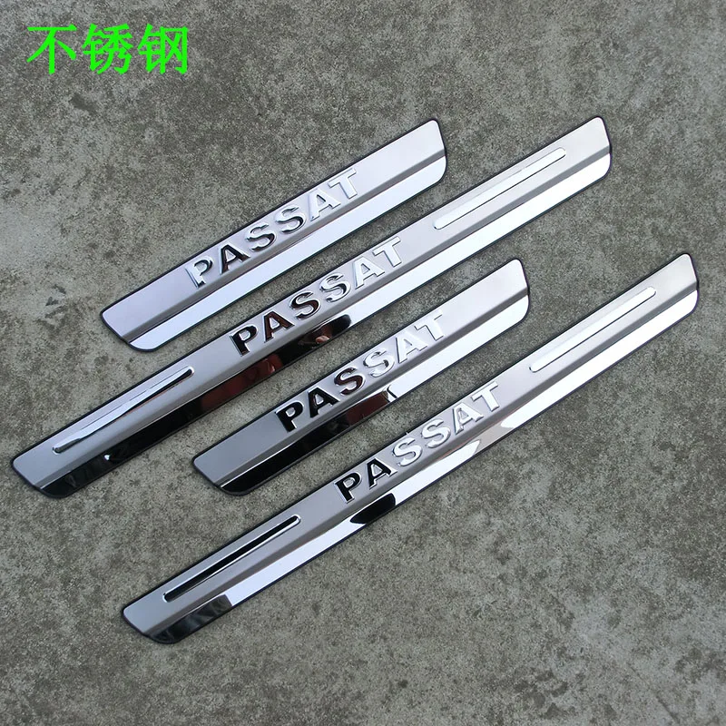 

Car styling 2005-2010 For Volkswagen Passat Threshold Bar modified welcome pedal Decorative Stainless Steel