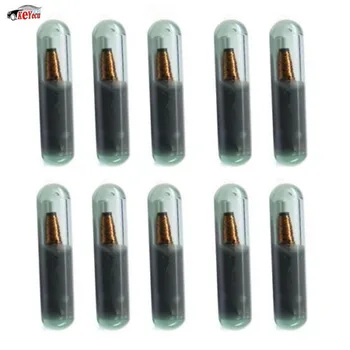 

KEYECU 10 Pcs/lot New Virgin Transponder T6 ID48 Chip Glass for Volkswagen Skoda Seat