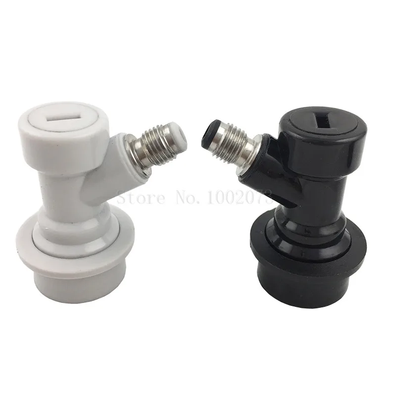 

Ball Lock Cornelius Threaded Style Home Brew Beer Kegs Repair DISCONNECTS Gas white and Liquid black
