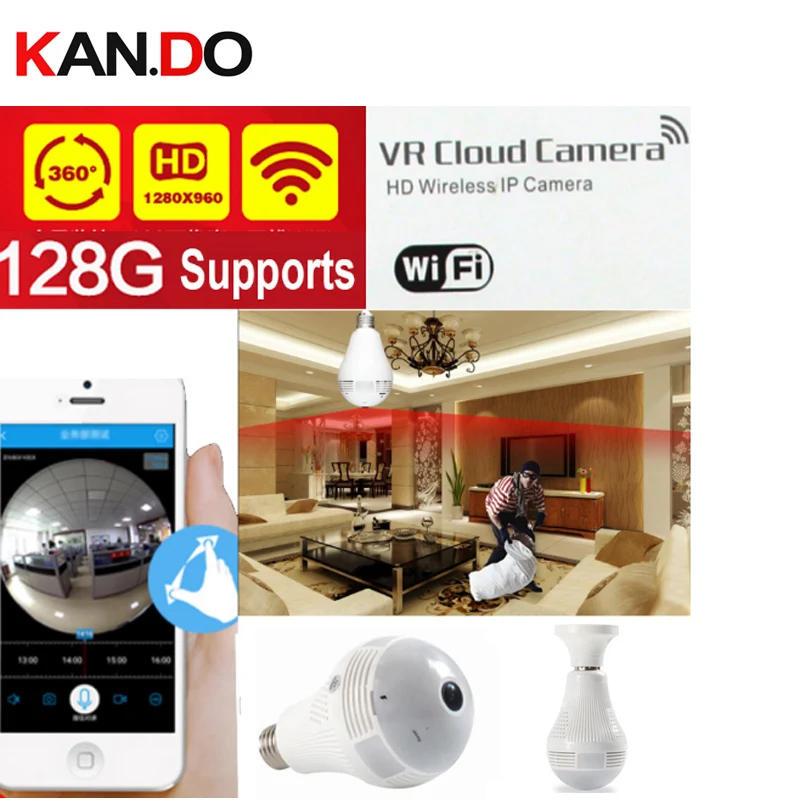 1.3MP HD 960P 360 панорамная камера Wifi IP CCTV дистанционное управление Переговорная