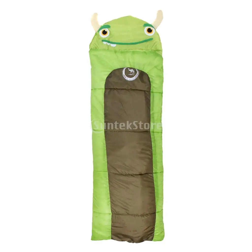 Детский спальный мешок для кемпинга, легкий, Складывающийся, водонепроницаемый, с мешком для хранения