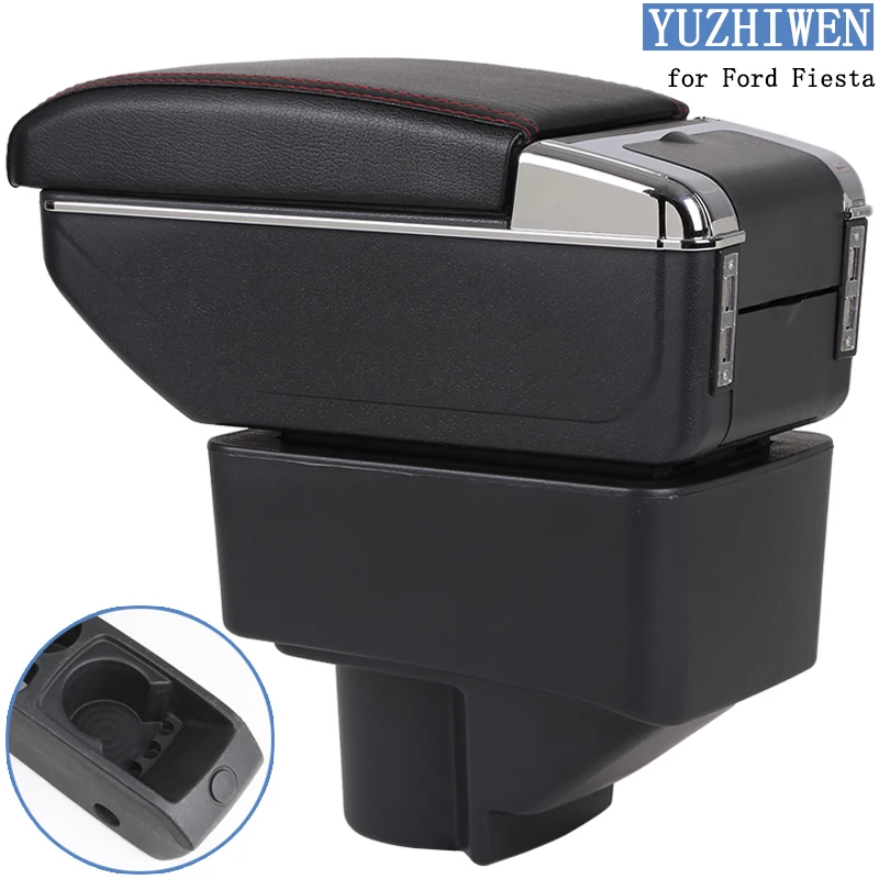For Ford Fiesta Armrest Box Ford Fiesta Universal Car Central Armrest