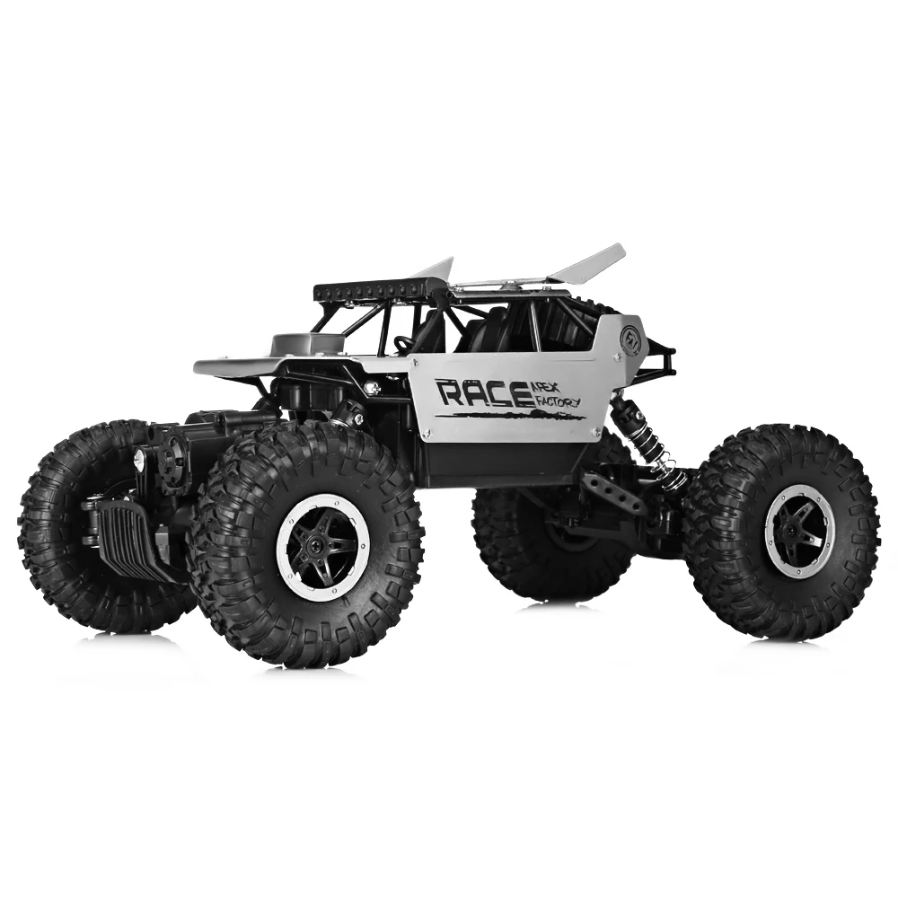 1:18 Full-Scale Simulation Alloy RC Off-Road Cars 2.4G Transmitter 4WD High Speed Climbing Rock Car Racing Vehicle Car