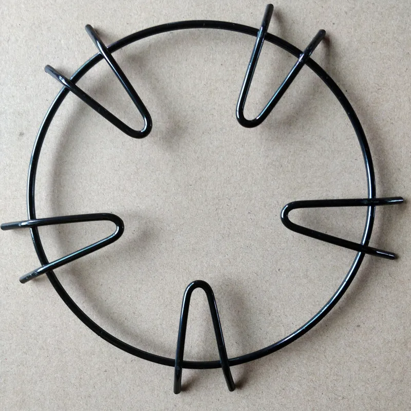 

Stove Pot Holder Creative Gas Fittings Bracket Racks Useful Round Shape Pot Anti-skid Rack Milk Rack Kitchen Stove Accessories
