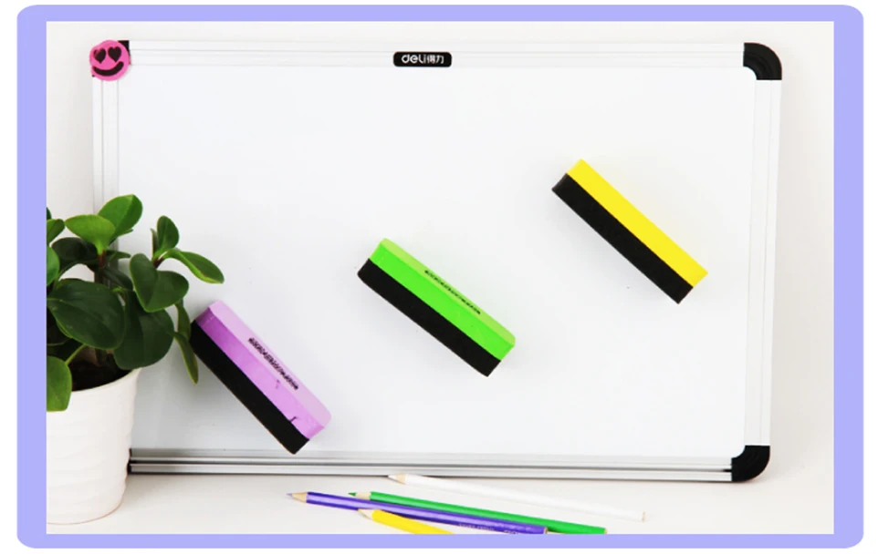 Deli EVA магнитная доска красочные ластики удобные офисные принадлежности 1 шт. творчества школьные канцелярские ластики