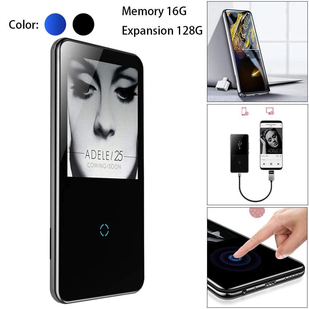 

HIPERDEAL Uncscom T810 16GB MP3 Player Walkman Lossless Recorder FM Radio Video Movie Video Player Super Gift EE14