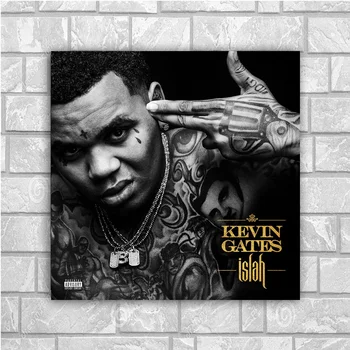 

Kevin Gates Art Silk Poster Home Decor 12x12 24x24inch