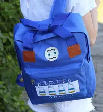 Новый Прибыл Известный Бренд Мультфильм Печати Милые Рюкзак Корейской Моды Оксфорд Кожа Женщины Сумка Милые Девушки Мешки Плеча Рюкзак