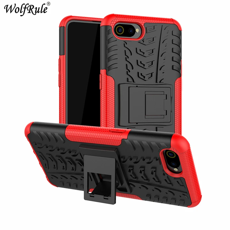 Phone Case Oppo Realme C2 Case Dual Layer Armor Shell TPU+PC Shockproof Cover For Oppo Realme C2 Cover RMX1941 Realme C2 Fundas