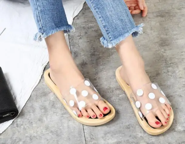 

Women Breathable fashion Shower Room Slippers beach sandals summer flat women pu shoes Soft and comfortable shoes