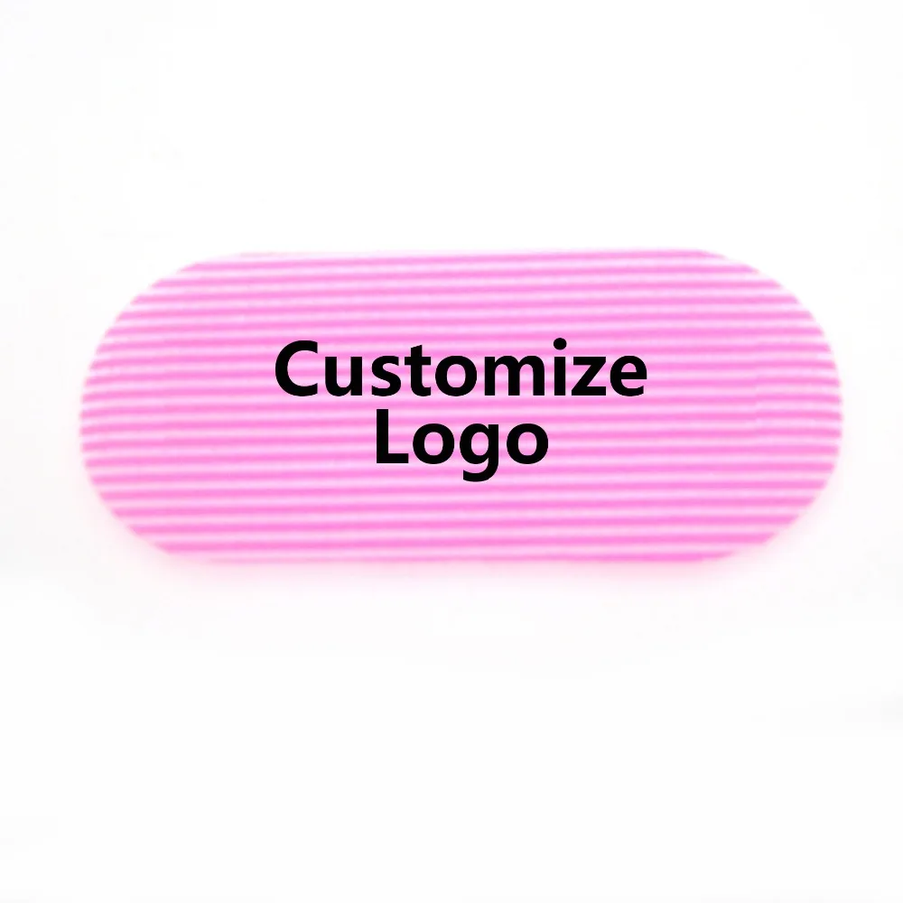 Personalize logotipo adesivos de cabelo prendedores hairpin