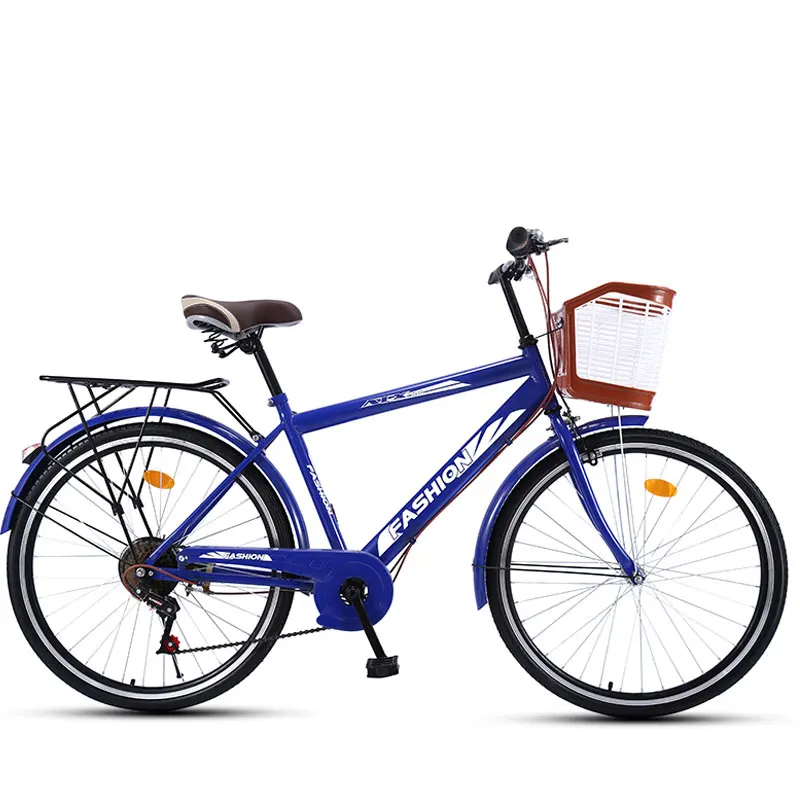 Commuter Bike 26 Inch Variable Speed Variable Vintage Retro Man and Woman Adult Bicycle Student City Light Tide