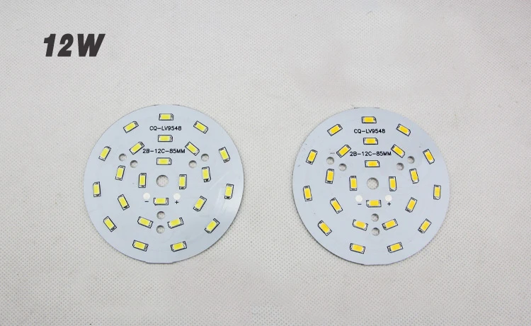 3 Вт, 5 Вт, 7 Вт, 9 Вт, 12 Вт, 15 Вт, 18 Вт, 20 Вт, 24 Вт, 5630/5730 Яркость SMD светильник доска светодиодный светильник Панель для pcb для потолка с светодиодный