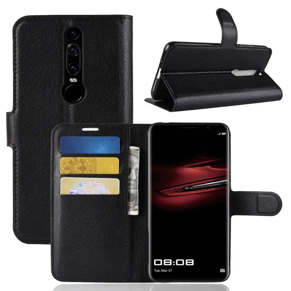 Модный чехол-кошелек из искусственной кожи для Huawei Mate RS защитный флип-чехол