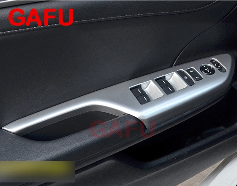 

For Honda Civic 10th 2016 2017 ABS Matte Auto Interior Door Armrest Panel Window Lift Button Cover Trim Car Accessories
