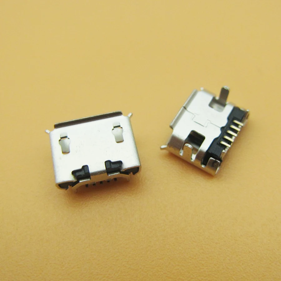 

50pcs/lot mini Micro USB charging port jack connector socket dock plug power For Blackberry 8520 for Lenovo IdeaTab A2109 U018